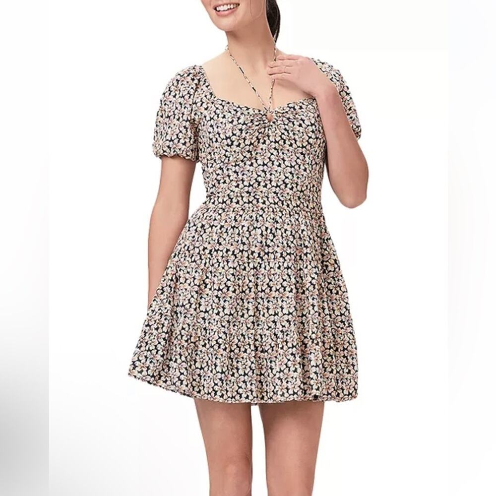 Paige Azul Peasant Style Mini Dress Size M